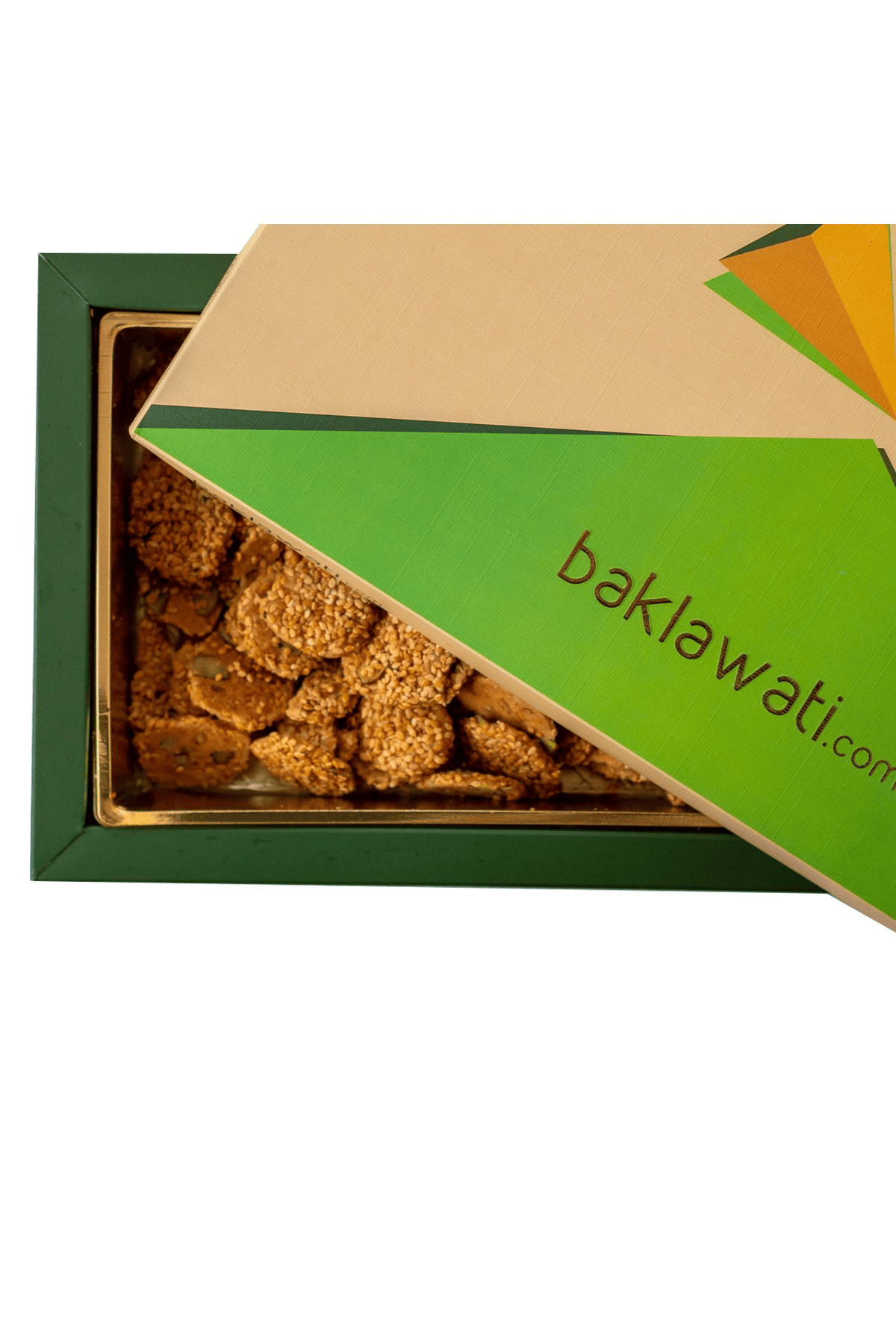 Susamlı Antep Fıstıklı Barazek Çıtır Kurabiye (500G)